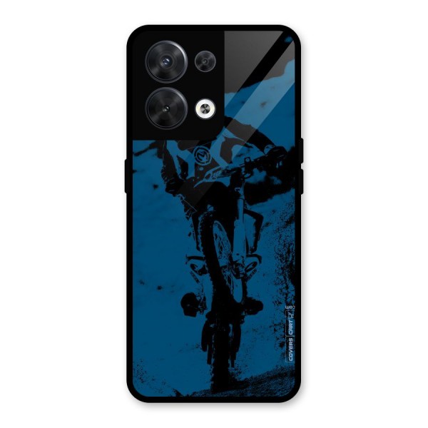 Moto Combat Glass Back Case for Oppo Reno8 5G