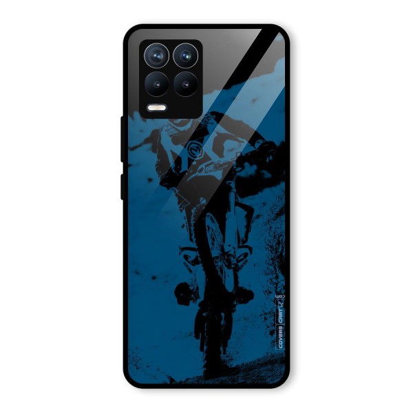 Moto Combat Glass Back Case for Realme 8 Pro