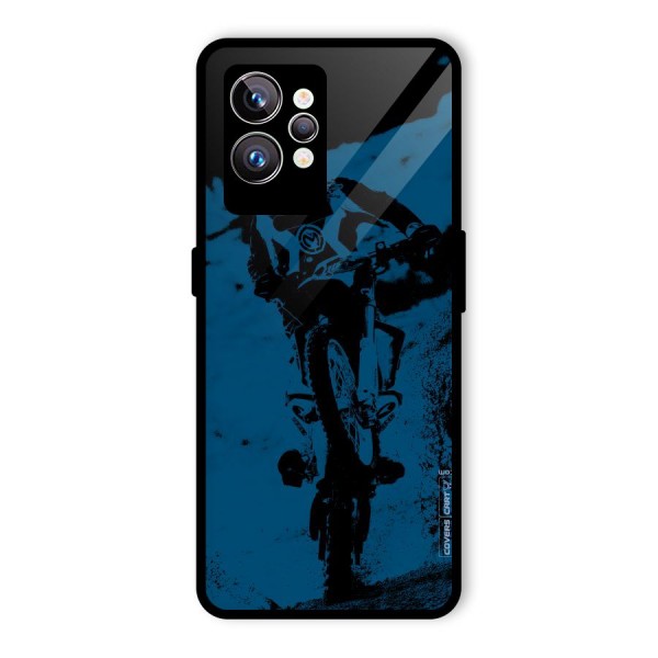 Moto Combat Glass Back Case for Realme GT2 Pro