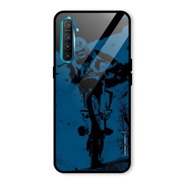 Moto Combat Glass Back Case for Realme XT