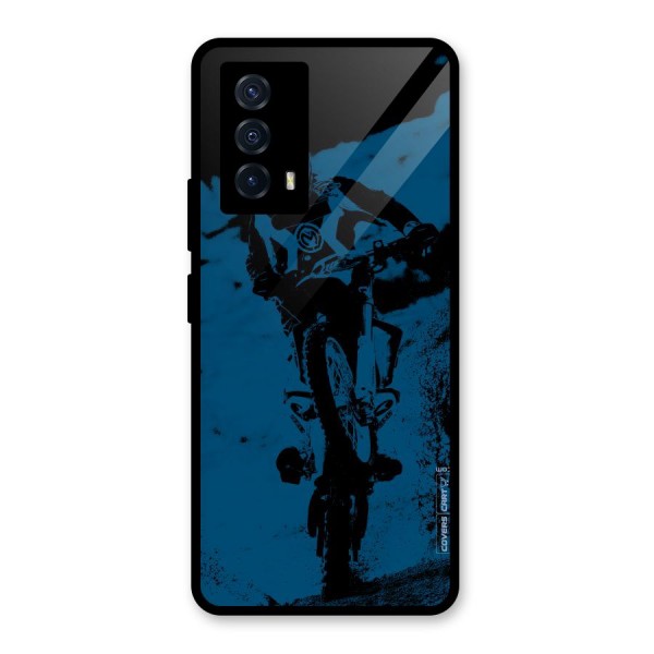 Moto Combat Glass Back Case for Vivo iQOO Z5