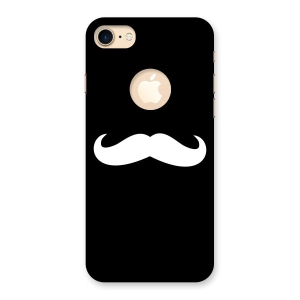 Moustache Love Back Case for iPhone 8 Logo Cut