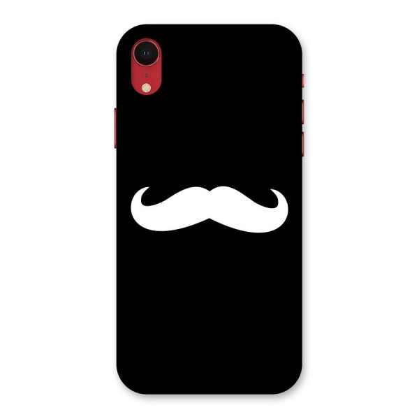 Moustache Love Back Case for iPhone XR