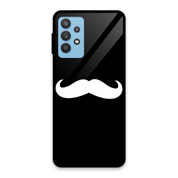 Moustache Love Glass Back Case for Galaxy M32 5G