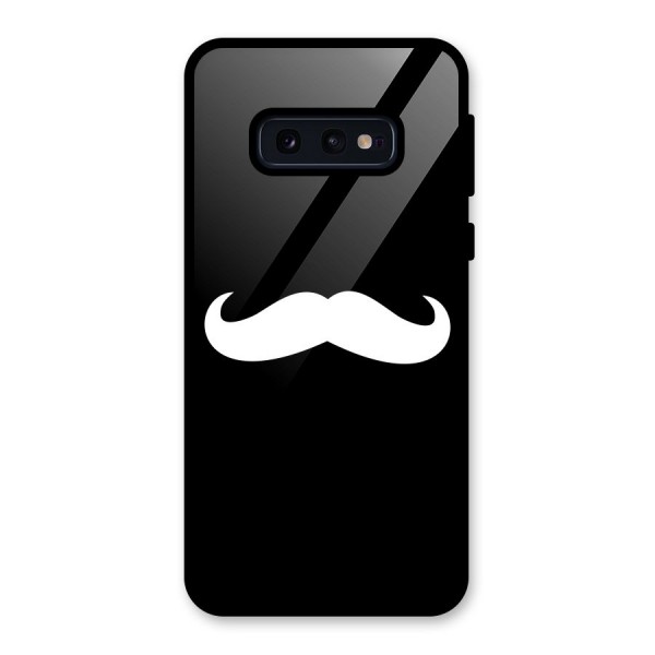 Moustache Love Glass Back Case for Galaxy S10e