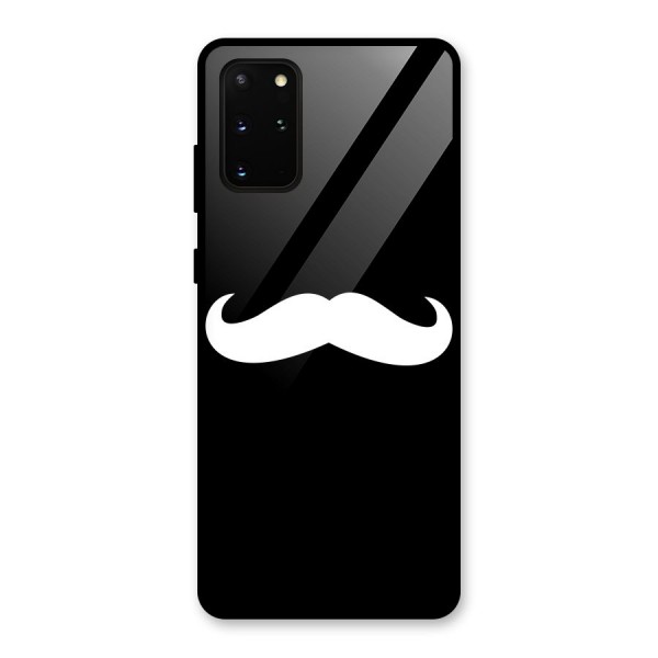 Moustache Love Glass Back Case for Galaxy S20 Plus