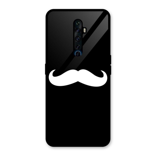 Moustache Love Glass Back Case for Oppo Reno2 Z