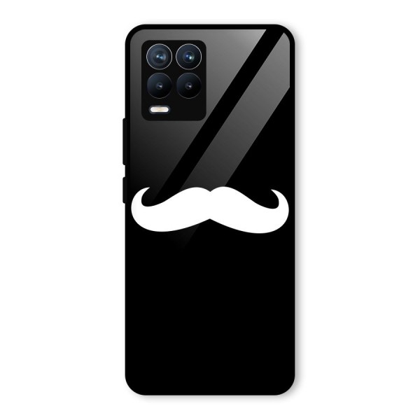 Moustache Love Glass Back Case for Realme 8 Pro