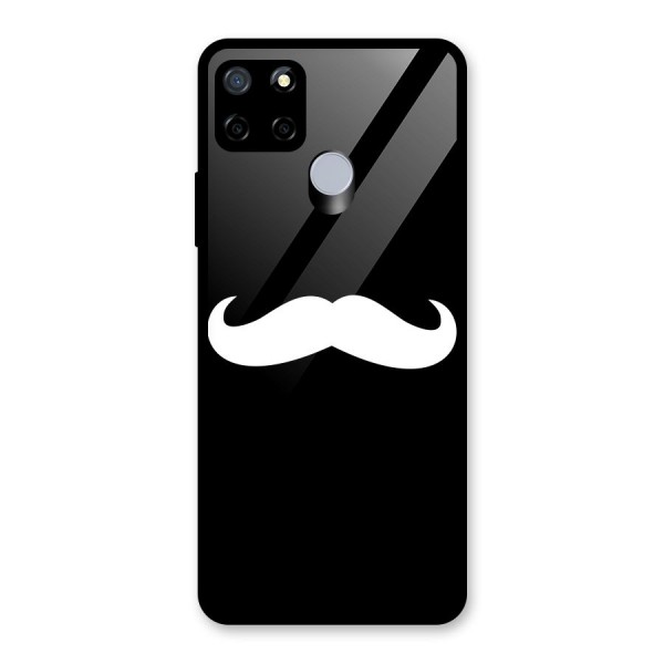 Moustache Love Glass Back Case for Realme C15