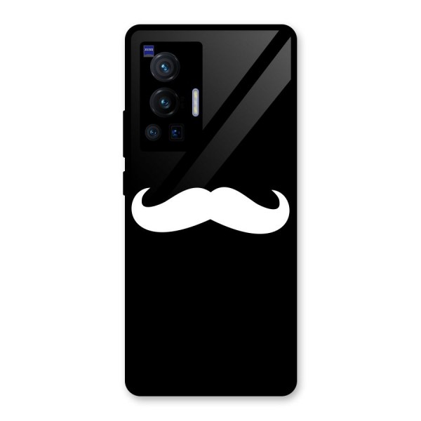 Moustache Love Glass Back Case for Vivo X70 Pro