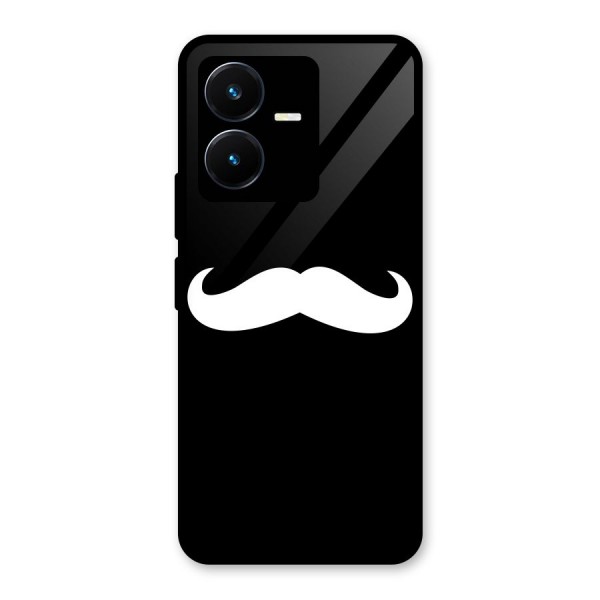 Moustache Love Glass Back Case for Vivo Y22