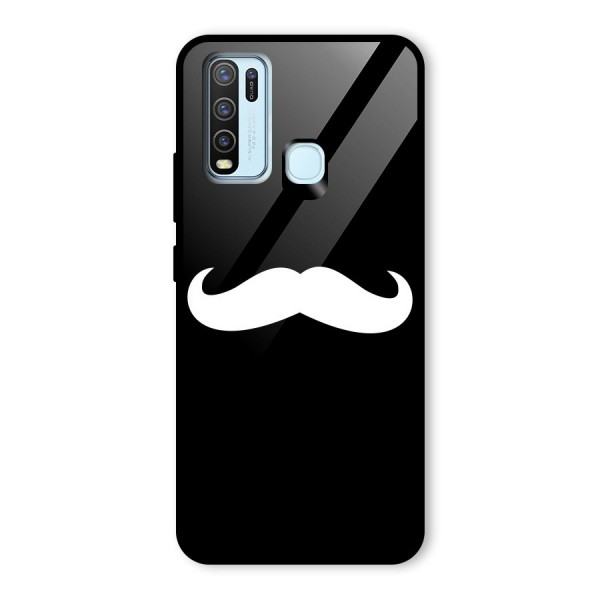 Moustache Love Glass Back Case for Vivo Y30