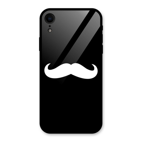 Moustache Love Glass Back Case for XR