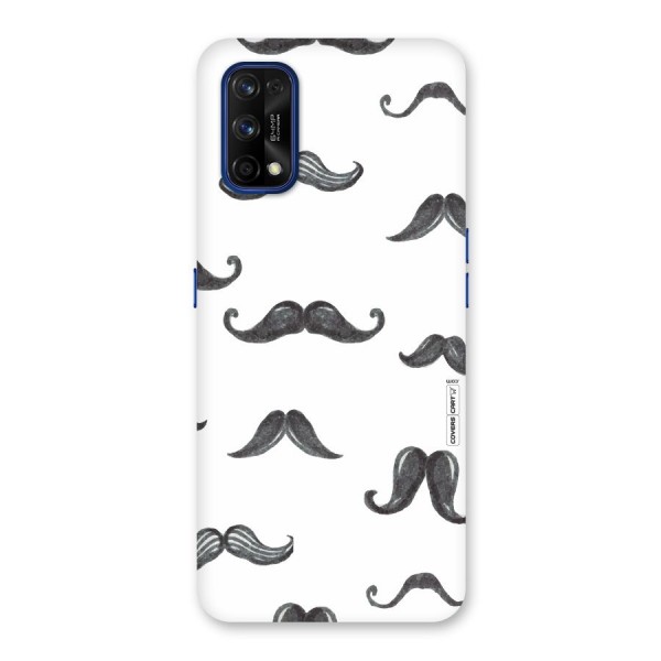 Moustache Pattern (Black) Back Case for Realme 7 Pro