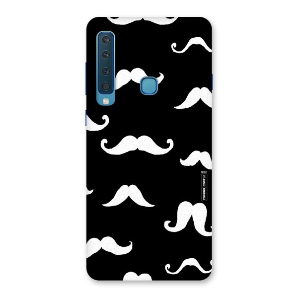 Moustache Pattern (White) Back Case for Galaxy A9 (2018)