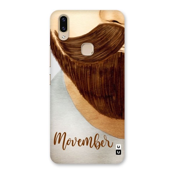 Movember Moustache Back Case for Vivo V9