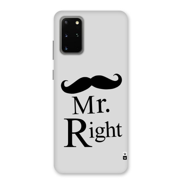 Mr. Right. Back Case for Galaxy S20 Plus