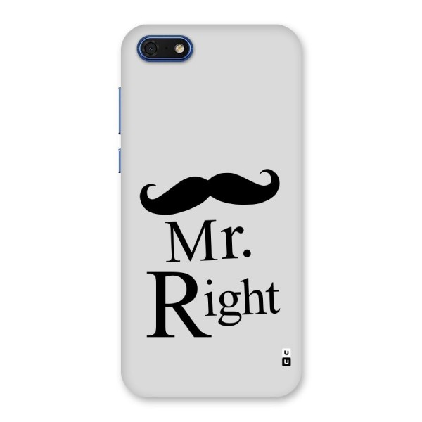 Mr. Right. Back Case for Honor 7s