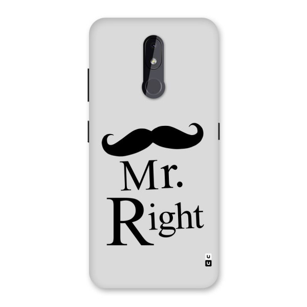 Mr. Right. Back Case for Nokia 3.2