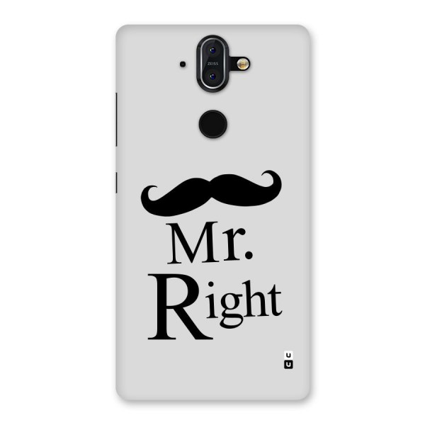 Mr. Right. Back Case for Nokia 8 Sirocco