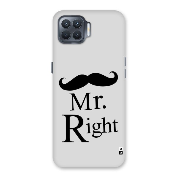 Mr. Right. Back Case for Oppo F17 Pro