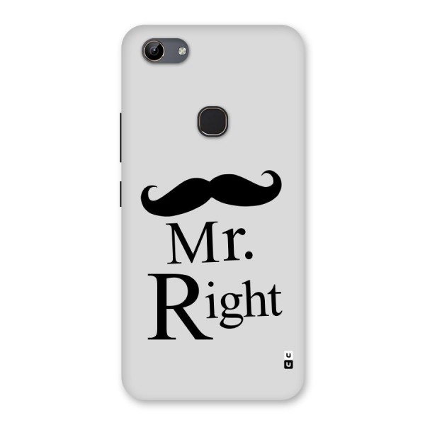 Mr. Right. Back Case for Vivo Y81