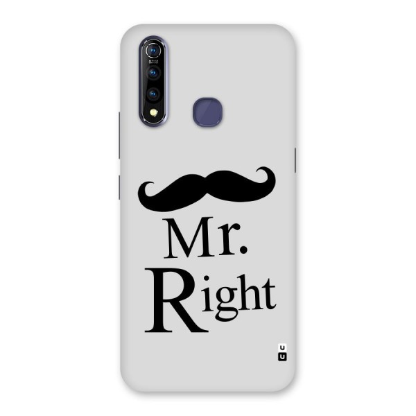 Mr. Right. Back Case for Vivo Z1 Pro