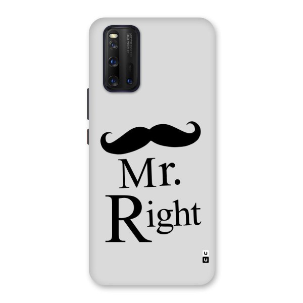 Mr. Right. Back Case for Vivo iQOO 3