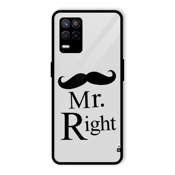 Mr. Right. Glass Back Case for Realme 9 5G