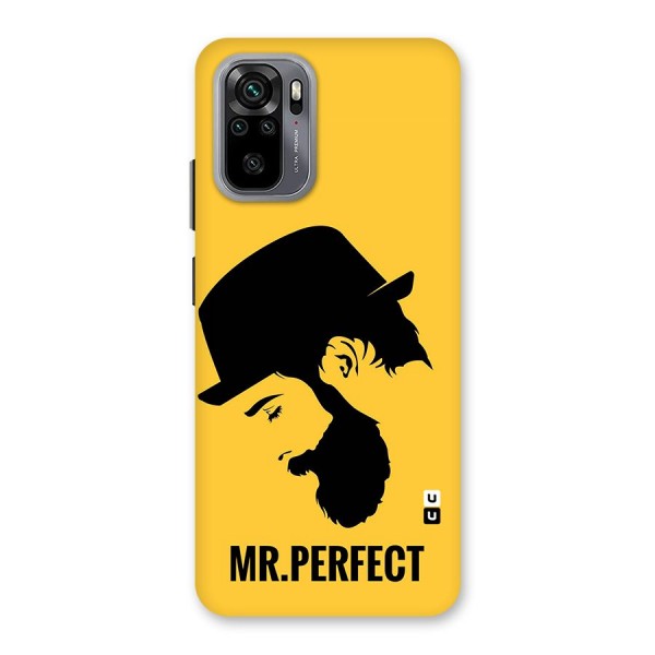 Mr Perfect Back Case for Redmi Note 10