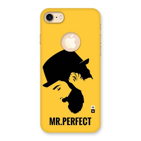 Mr Perfect Back Case for iPhone 8 Logo Cut