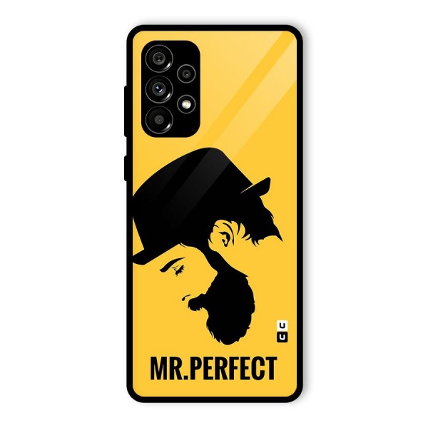 Mr Perfect Glass Back Case for Galaxy A73 5G