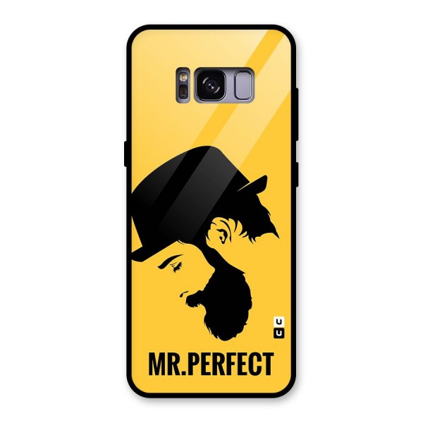 Mr Perfect Glass Back Case for Galaxy S8