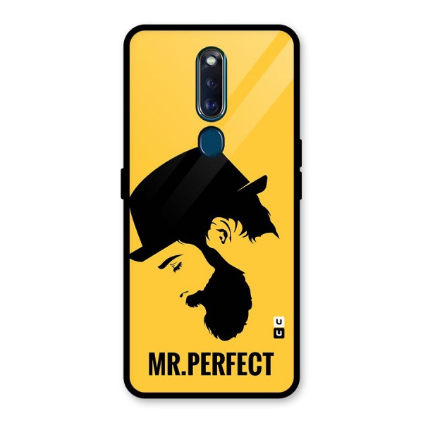 Mr Perfect Glass Back Case for Oppo F11 Pro