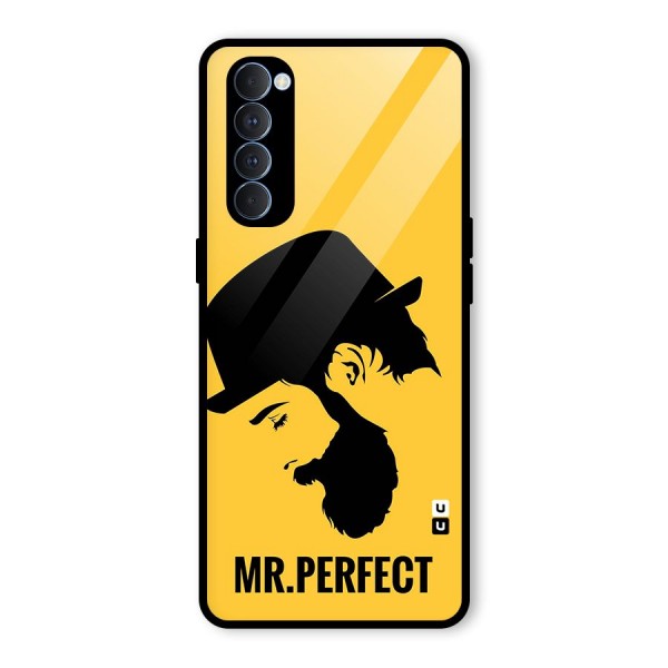 Mr Perfect Glass Back Case for Oppo Reno4 Pro