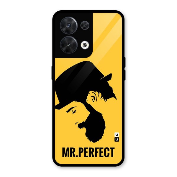 Mr Perfect Glass Back Case for Oppo Reno8 5G