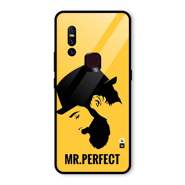 Mr Perfect Glass Back Case for Vivo V15