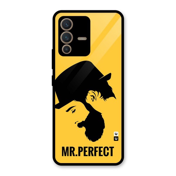 Mr Perfect Glass Back Case for Vivo V23 5G