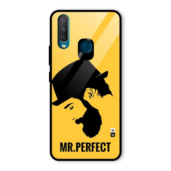 Mr Perfect Glass Back Case for Vivo Y12