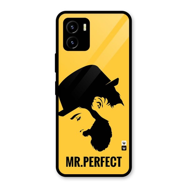 Mr Perfect Glass Back Case for Vivo Y15s