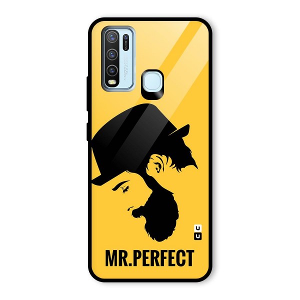 Mr Perfect Glass Back Case for Vivo Y30