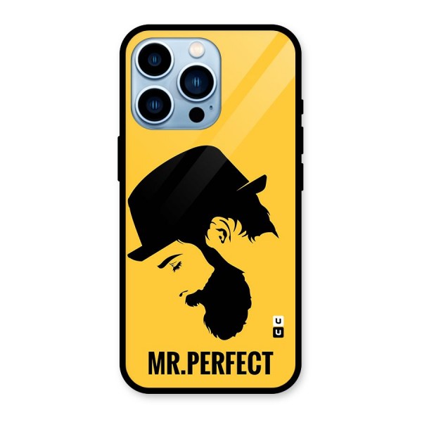 Mr Perfect Glass Back Case for iPhone 13 Pro