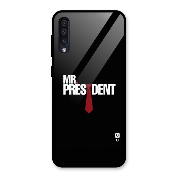 Mr President Glass Back Case for Galaxy A50s