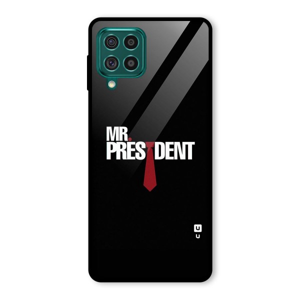 Mr President Glass Back Case for Galaxy F62