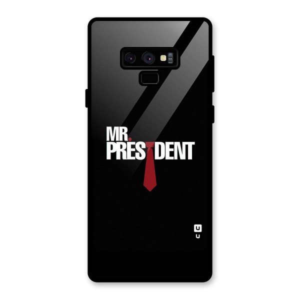 Mr President Glass Back Case for Galaxy Note 9