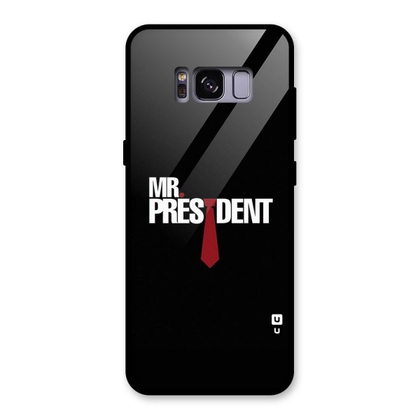 Mr President Glass Back Case for Galaxy S8