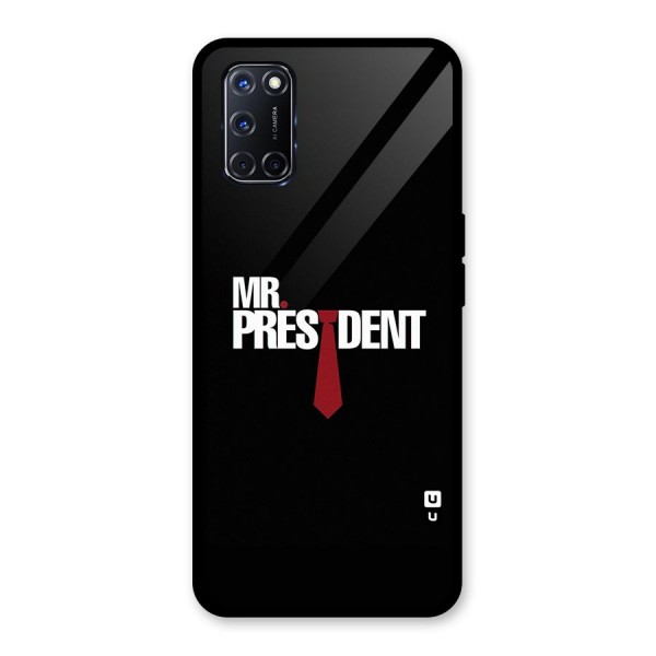 Mr President Glass Back Case for Oppo A52