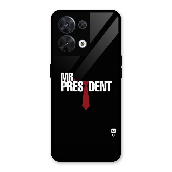 Mr President Glass Back Case for Oppo Reno8 5G