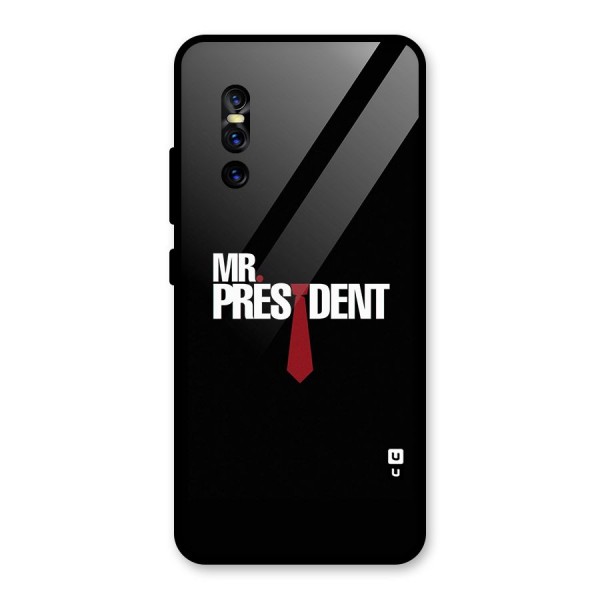 Mr President Glass Back Case for Vivo V15 Pro