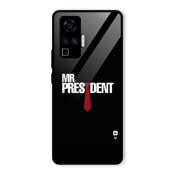 Mr President Glass Back Case for Vivo X50 Pro